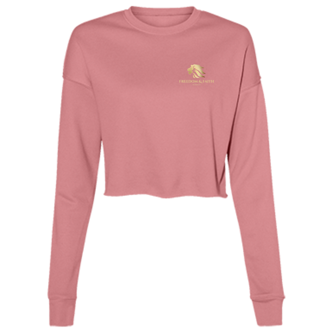 Ladies' Cropped Fleece Crew