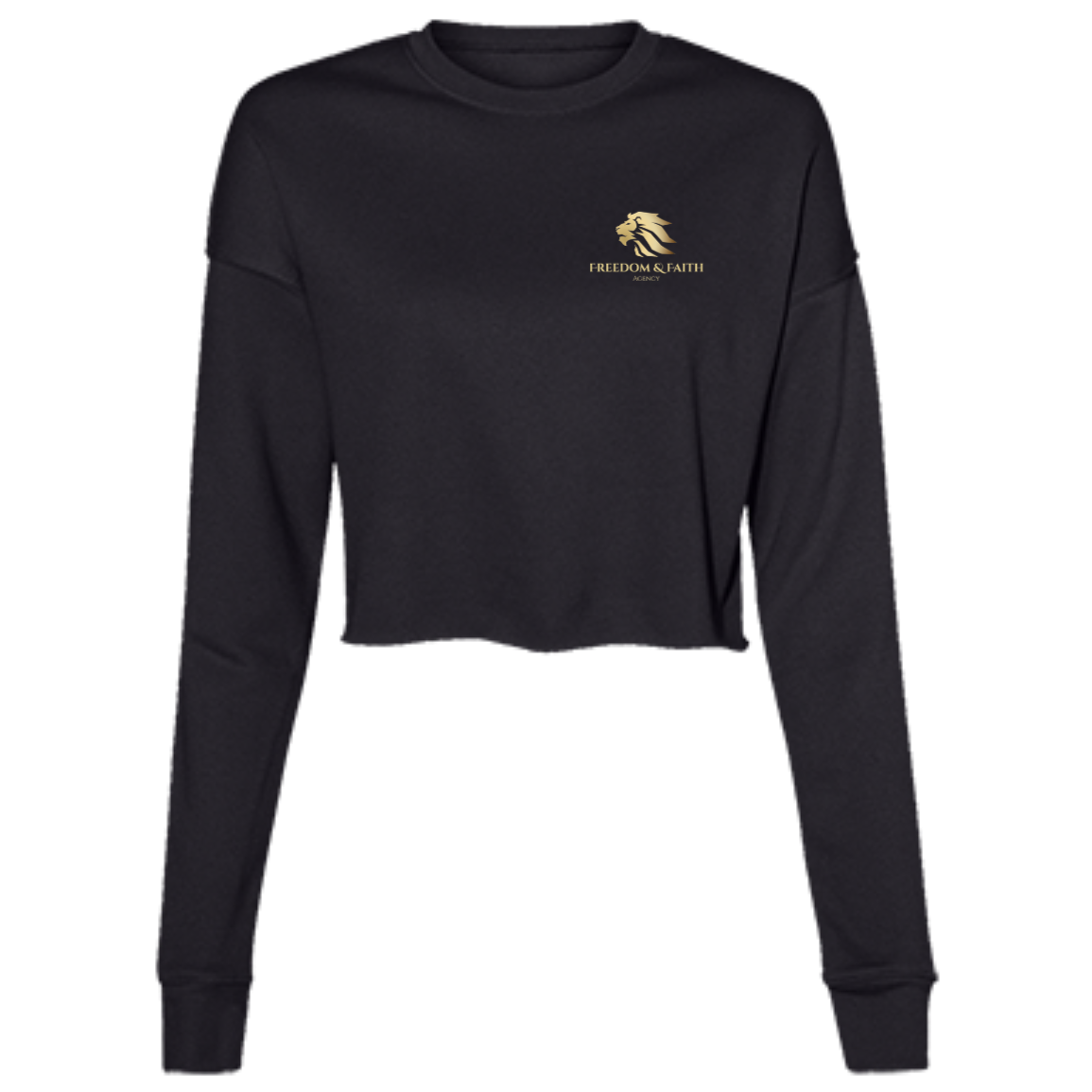 Ladies' Cropped Fleece Crew