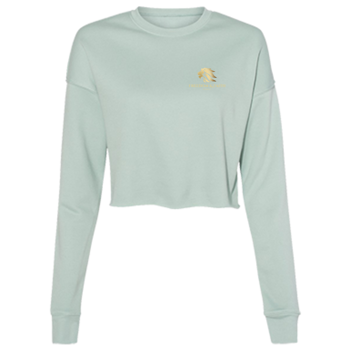 Ladies' Cropped Fleece Crew